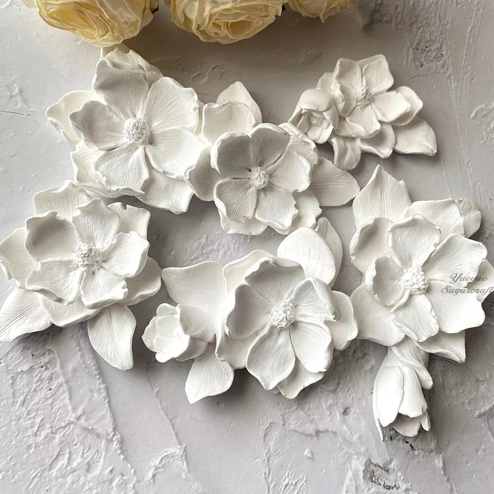 Floral Gypsum Wall Art Kit